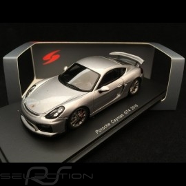 Porsche Cayman GT4 2016 grau metallic 1/43 Spark S4941