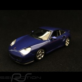 Porsche 911 Turbo type 996 1999 nachtblau metallic 1/43 Minichamps 940069301