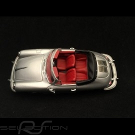 Porsche 356 C Cabriolet 1963 silbergrau 1/43 Minichamps 430062330