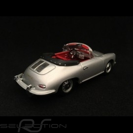 Porsche 356 C Cabriolet 1963 silbergrau 1/43 Minichamps 430062330