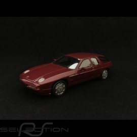 Porsche 928 Sedan Concept H50 4 doors 1987 metallic red 1/43 Neo 47130