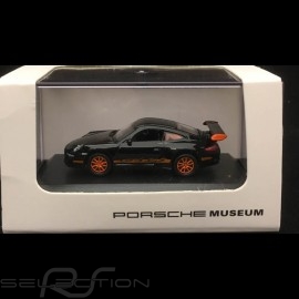 Porsche 911 GT3 RS type 997 black / orange 1/87 Welly MAP02390012