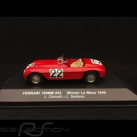Ferrari 166 MM Sieger Le Mans 1949 n° 22 Chinetti 1/43 IXO LM1949