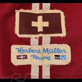 T-shirt Herbert Müller n° 210 Ollon Villars 1967 rot - Herren