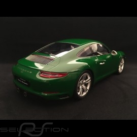 Porsche 911 type 991 Carrera S N ° 1 million 1000000 Irish Green 1/18 Spark WAX02100911