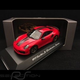 Porsche 911 Turbo S Exclusive Series 991 2017 rot 1/43 Spark WAP0209060J