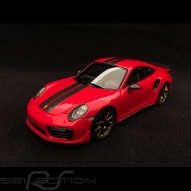 Porsche 911 Turbo S Exclusive Series 991 2017 red 1/43 Spark WAP0209060J