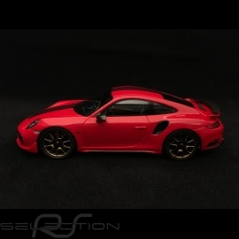 Porsche 911 Turbo S Exclusive Series 991 2017 red 1/43 Spark WAP0209060J