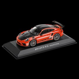 Porsche 911 GT3 RS type 991 Phase ll 2018 Lavaorange 1/43 Minichamps WAP0201620J