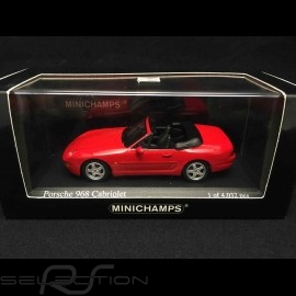 Porsche 968 Cabriolet 1994 red 1/43 Minichamps 400062330