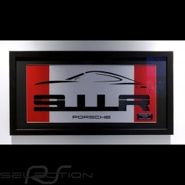 Wandbild Porsche 911 R Silhouette Special Edition Porsche Design WAX06000003