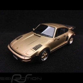 Porsche 911 Turbo 3.3 Flat nose 930 USA 1981 gold 1/43 Neo NEO43270