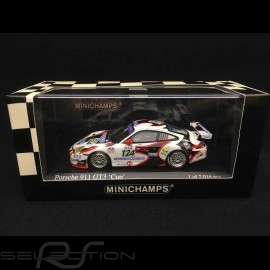 Porsche 911 typ 996 GT3 Cup 24h Spa 2005 n° 124 1/43 Minichamps 400056224