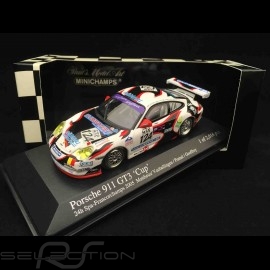 Porsche 911 typ 996 GT3 Cup 24h Spa 2005 n° 124 1/43 Minichamps 400056224