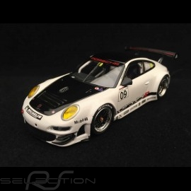 Porsche 911 type 997 GT3 RSR "Promo" 2009 n° 9 1/43 Minichamps 400096909