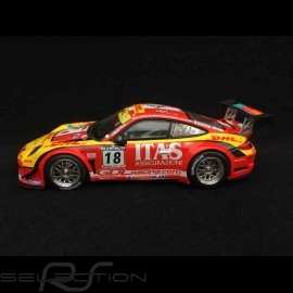 Porsche 911 type 997 GT3 R Spa 2011 n° 18 1/43 Minichamps 400118918