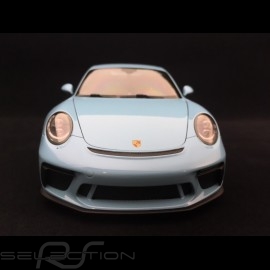 Porsche 911 type 991 GT3 Gulf blue 1/18 Minichamps WAX02100034