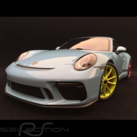 Porsche 911 type 991 GT3 Gulf blue 1/18 Minichamps WAX02100034