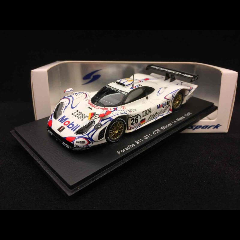 Spark Porsche 911 GT1 #26 winner Le Mans 1998 1/43 Scale