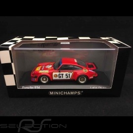 Porsche 934 RSR Sieger ADAC 1976 n° GT51 1/43 Minichamps 400766451