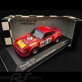 Porsche 934 RSR Winner ADAC 1976 n° GT51 1/43 Minichamps 400766451