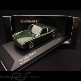 Porsche 914 6 2.0 1970 grün 1/43 Minichamps 400065060
