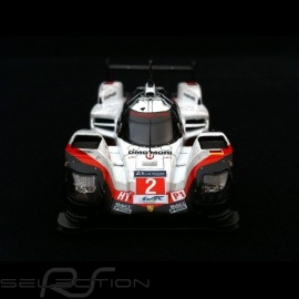 Porsche 919 Hybrid Winner Le Mans 2017 n° 2 LMP1 finish line  1/43 Spark MAP0287317