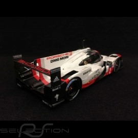 Porsche 919 Hybrid Winner Le Mans 2017 n° 2 LMP1 finish line  1/43 Spark MAP0287317