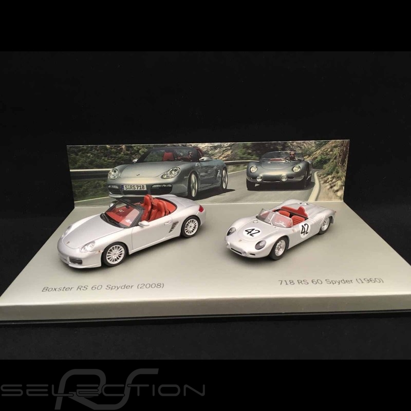 ポルシェ特注 1/43 550 Spyder & Boxster S セット-