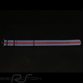 Uhrenarmband Nato Martini Racing Team blau / rot