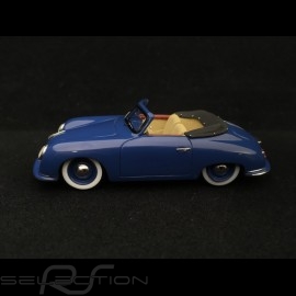 Porsche 356 Cabriolet 1951 royal blue 1/43 Spark S4920