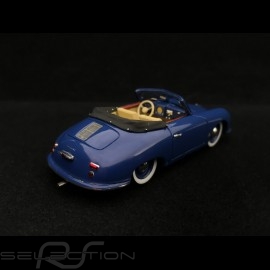 Porsche 356 Cabriolet 1951 royal blue 1/43 Spark S4920