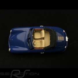 Porsche 356 Cabriolet 1951 royal blue 1/43 Spark S4920