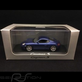 Porsche Cayman S 987 2006 Lapisblau 1/43 Schuco WAP02030116