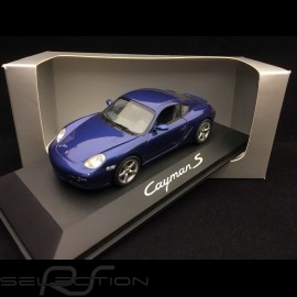 Porsche Cayman S 987 2006 Lapisblau 1/43 Schuco WAP02030116