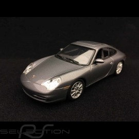 Porsche 911 typ 996 Carrera Mk II 2001 sealgrau metallic 1/43 Minichamps 400061020
