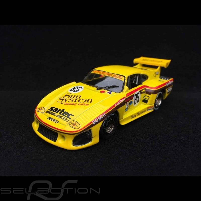Porsche 935 K3 IMSA 24h du Mans 1980 n° 85 Sun System 1/43 Quartzo 3010