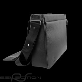 Porsche Tasche Laptop / Messenger Schultertasche schwarze Leder Cervo 2.0 Porsche Design 4090001801