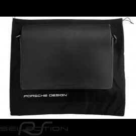 Porsche Tasche Laptop / Messenger Schultertasche schwarze Leder Cervo 2.0 Porsche Design 4090001801