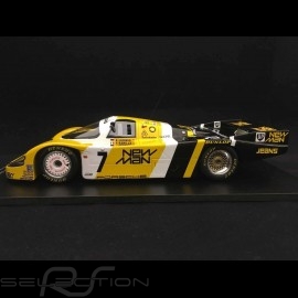 Porsche 956 LH winner Le Mans 1985 n° 7 New Man 1/18 Spark 18LM85