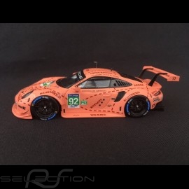 Porsche 911 RSR typ 991 24h du Mans 2018 n° 92 Sau Porsche GT Team 1/43 Spark WAP0209280K MAP02087618