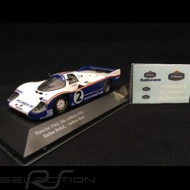 Trio Porsche 956 Stefan Bellof Nürburgring 1983 rekord 1/43 CMR SBC003 SBC004 SBC005