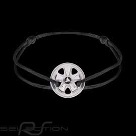Fuchs Armband Sterling Silber Schwarz Schnur Limitierte Auflage 911 Stück