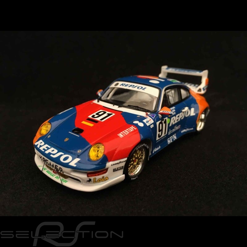 Porsche 911 GT2 24h Le Mans 1995 de Castro/Saldana/d´Orleans Spark 1:43 S5512 | S5512