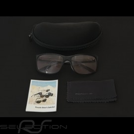 Porsche Sonnenbrille schwarz und grau / grau linsen Porsche Design WAP0750060F - Herren