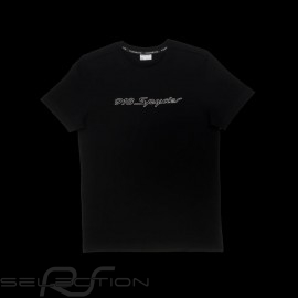 Porsche T-shirt 918 Spyder schwarz / weiße Stickerei Porsche Design WAP912