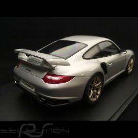 Porsche 911 GT2 RS typ 997 2010 silbergrau 1/18 Autoart 77961