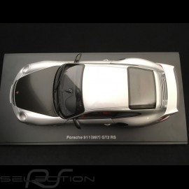Porsche 911 GT2 RS typ 997 2010 silbergrau 1/18 Autoart 77961