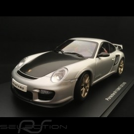 Porsche 911 GT2 RS typ 997 2010 silbergrau 1/18 Autoart 77961