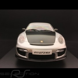Porsche 911 GT2 RS typ 997 2010 silbergrau 1/18 Autoart 77961